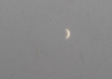 The 84% partial eclipse, Brisbane 7.00am 14.11.12. The next will be in 2015...